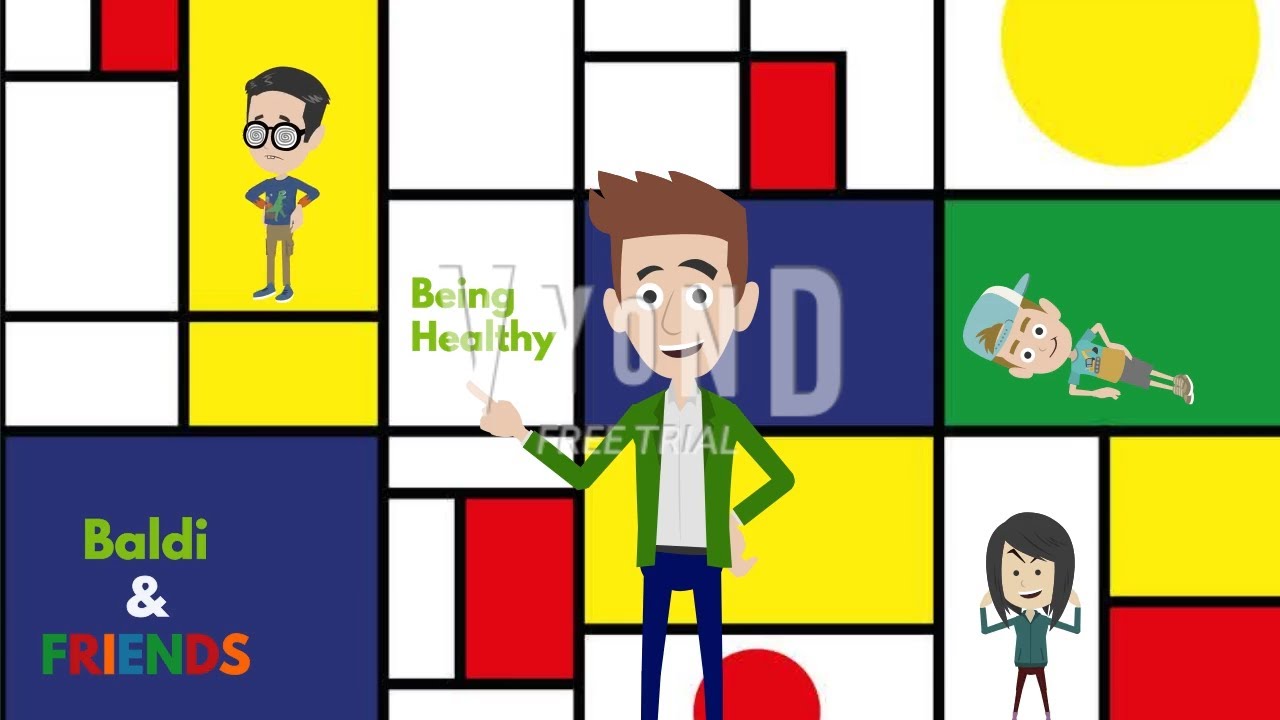 Baldi and Friends | Being Healthy (Season 3, Episode 4)