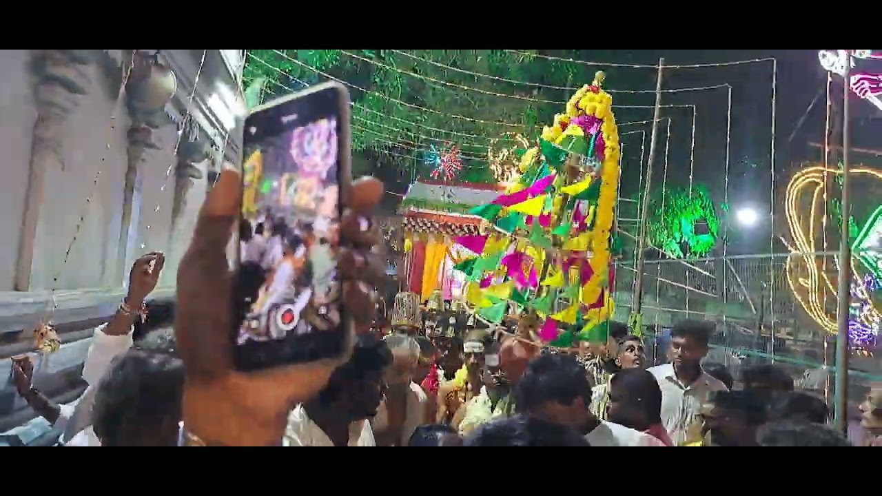 இராயபுரம் அங்காளபரமேஸ்வரி திருக்கோயில் சிவன்ராத்திரி  கப்பரை மற்றும் காட்டேரி தாய் புறப்பாடு 2026