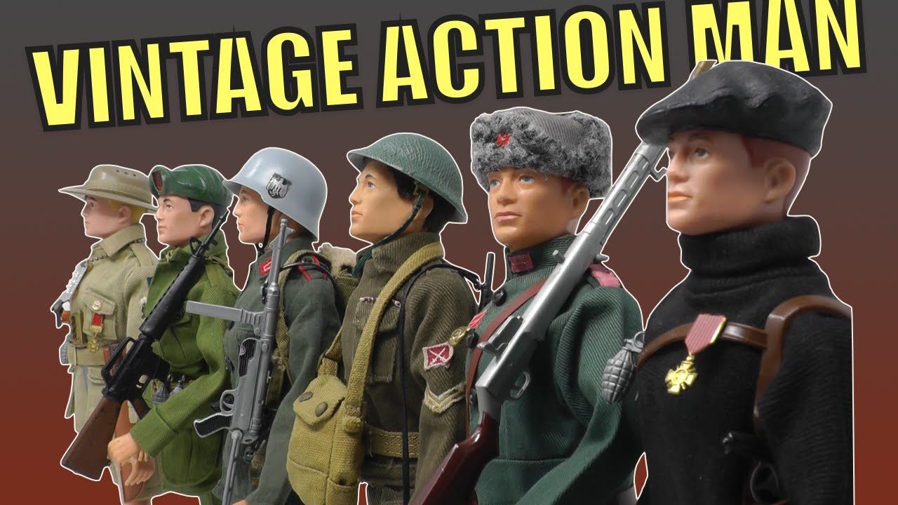 Vintage Palitoy Action Man Soldiers of the Century (SOTC)