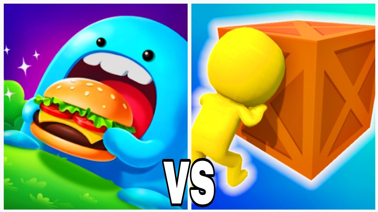 Slime Eats All vs Push Harder - All Level Gameplay (Freepya, New Update) Math Games 