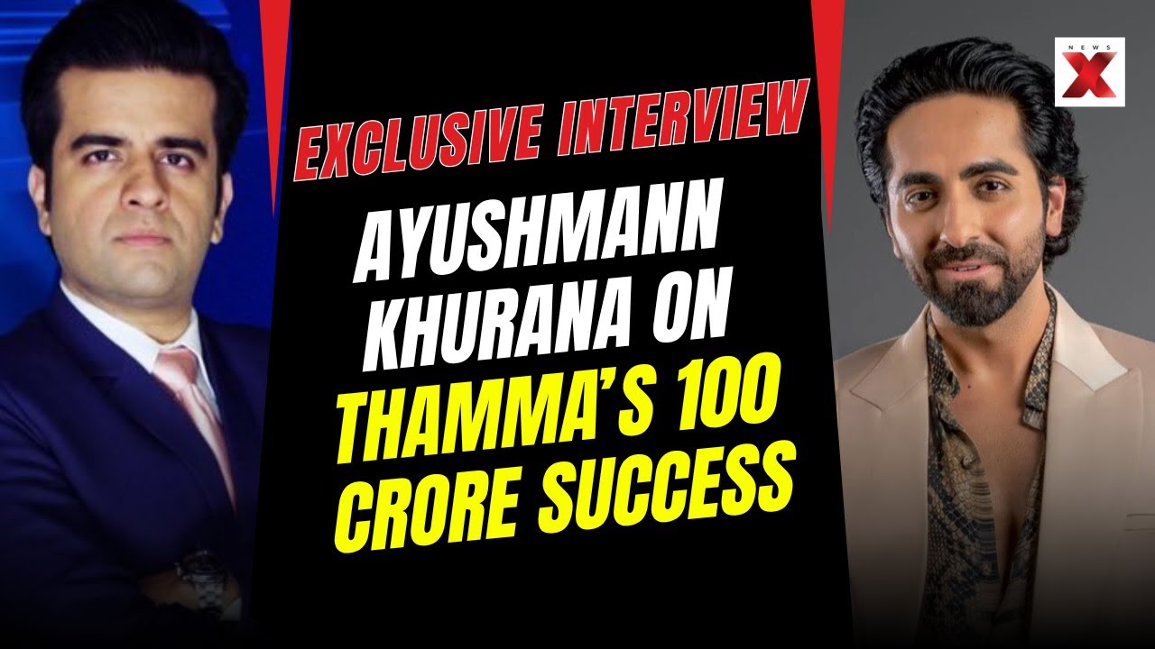 Ayushmann Khurrana on ‘Thamma’ Success & Fulfilling His Diwali Bucket List Dream | NewsX Exclusive