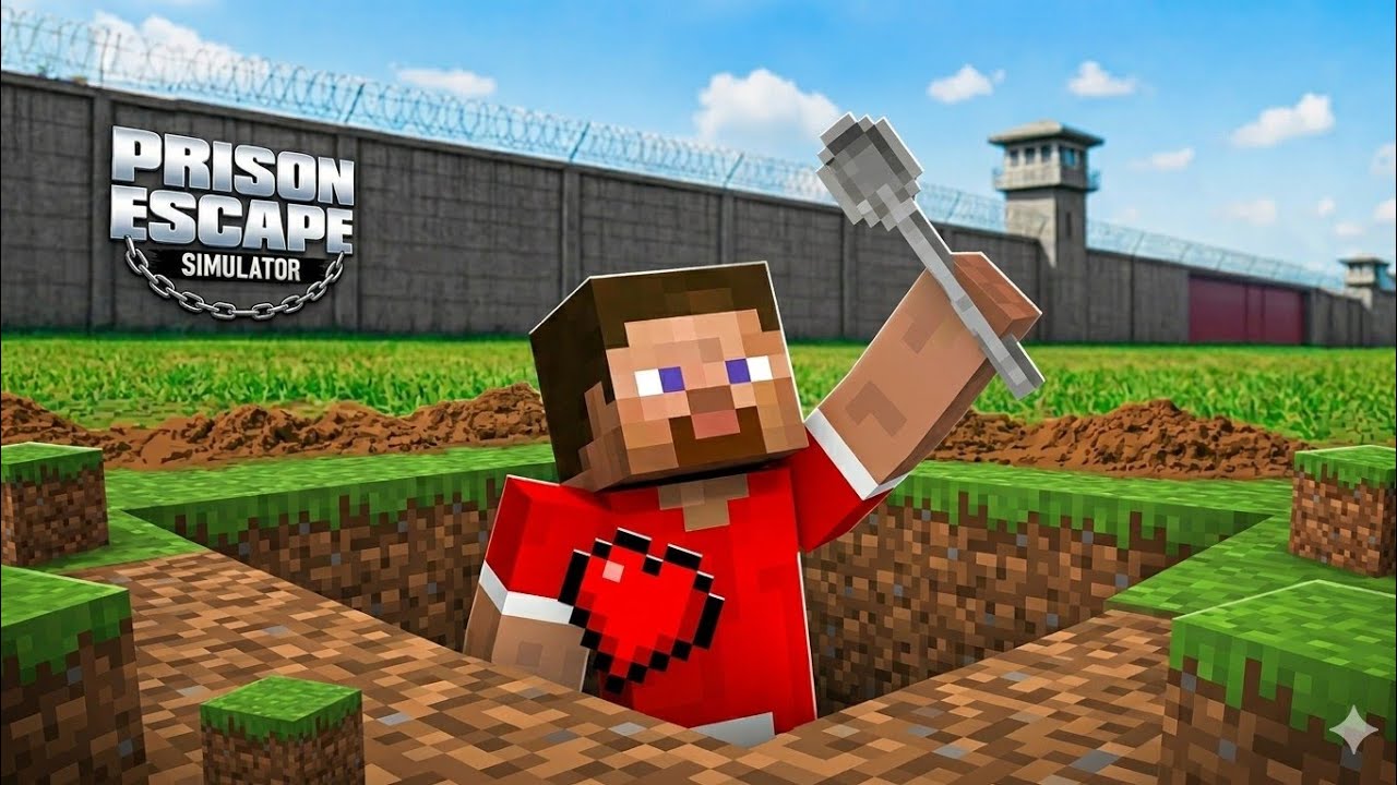 Game Prison Escape |जेल से फरार! ⛓️ चम्मच से खोदी सुरंग 🥄 | Prison Escape Gameplay