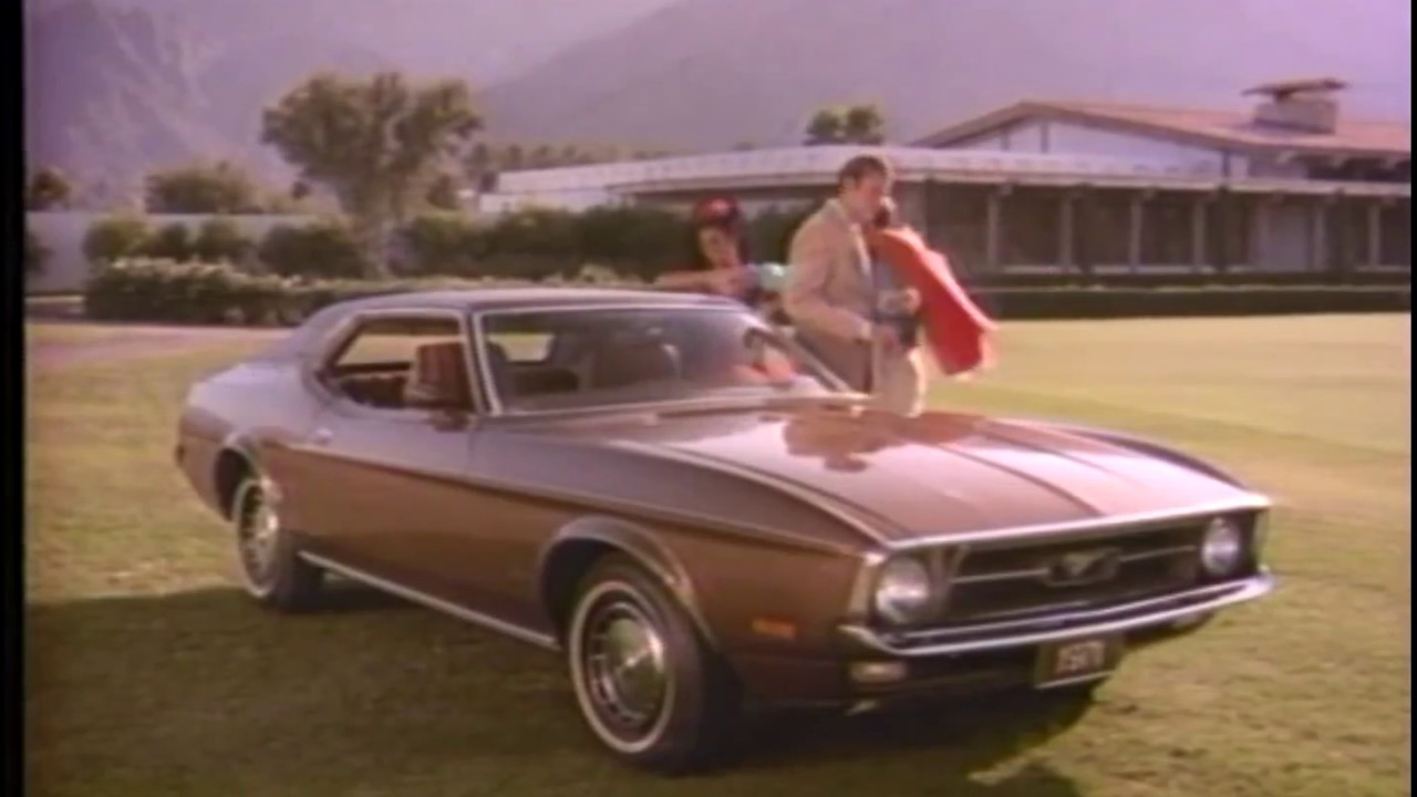 Смешная реклама Mustang 1971 года со знаменитостями