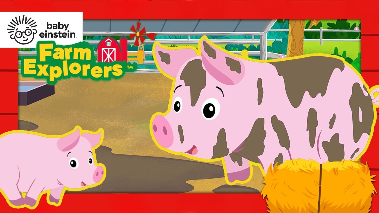 NEW! Making Soil with Pigs | Farm Explorers | Baby Einstein | Education and Learning | Pre-school