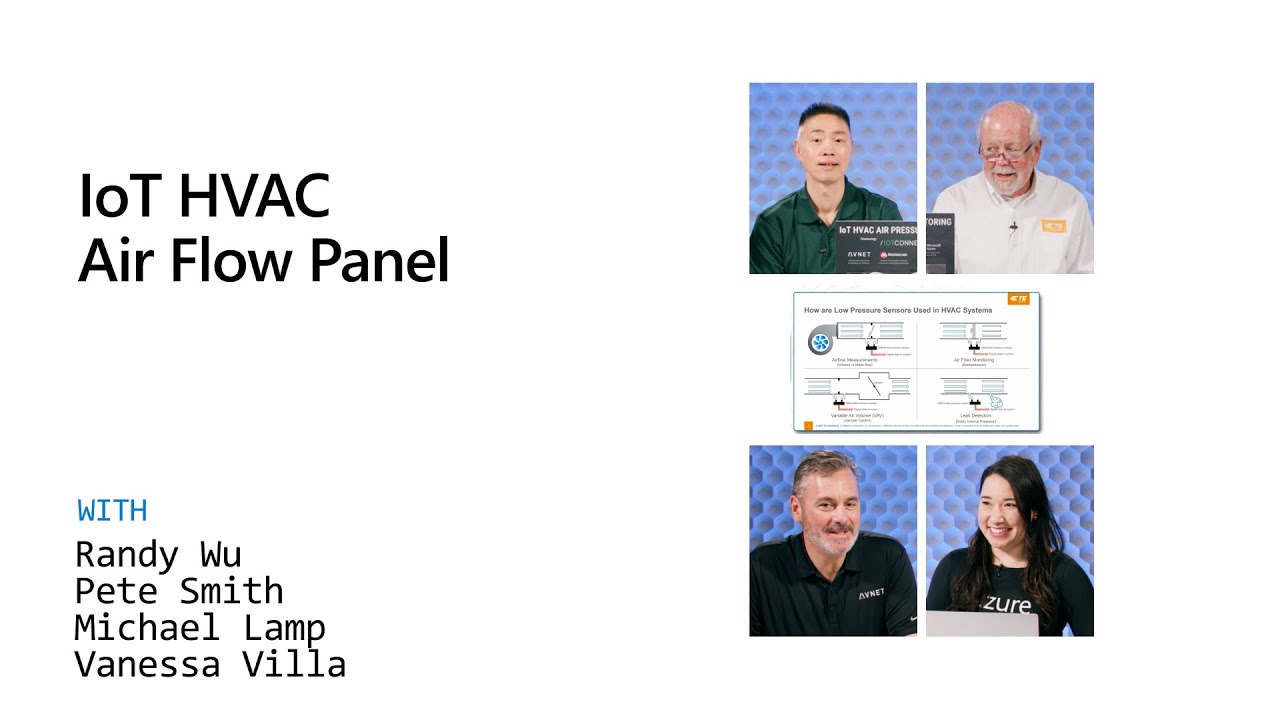 IoT HVAC Air Flow Panel