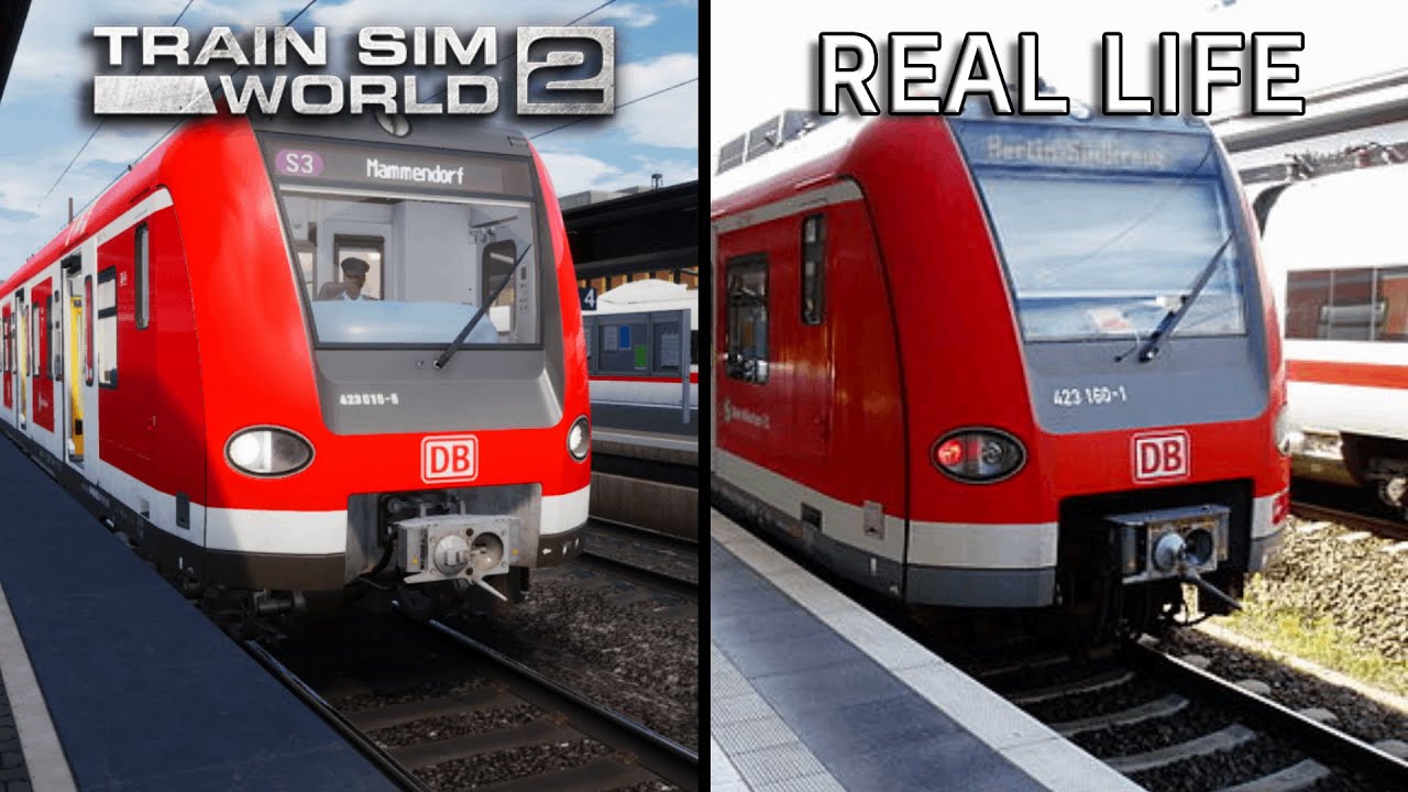 BR 423 Sound Comparison | Game to Real Life - Train Sim World 2