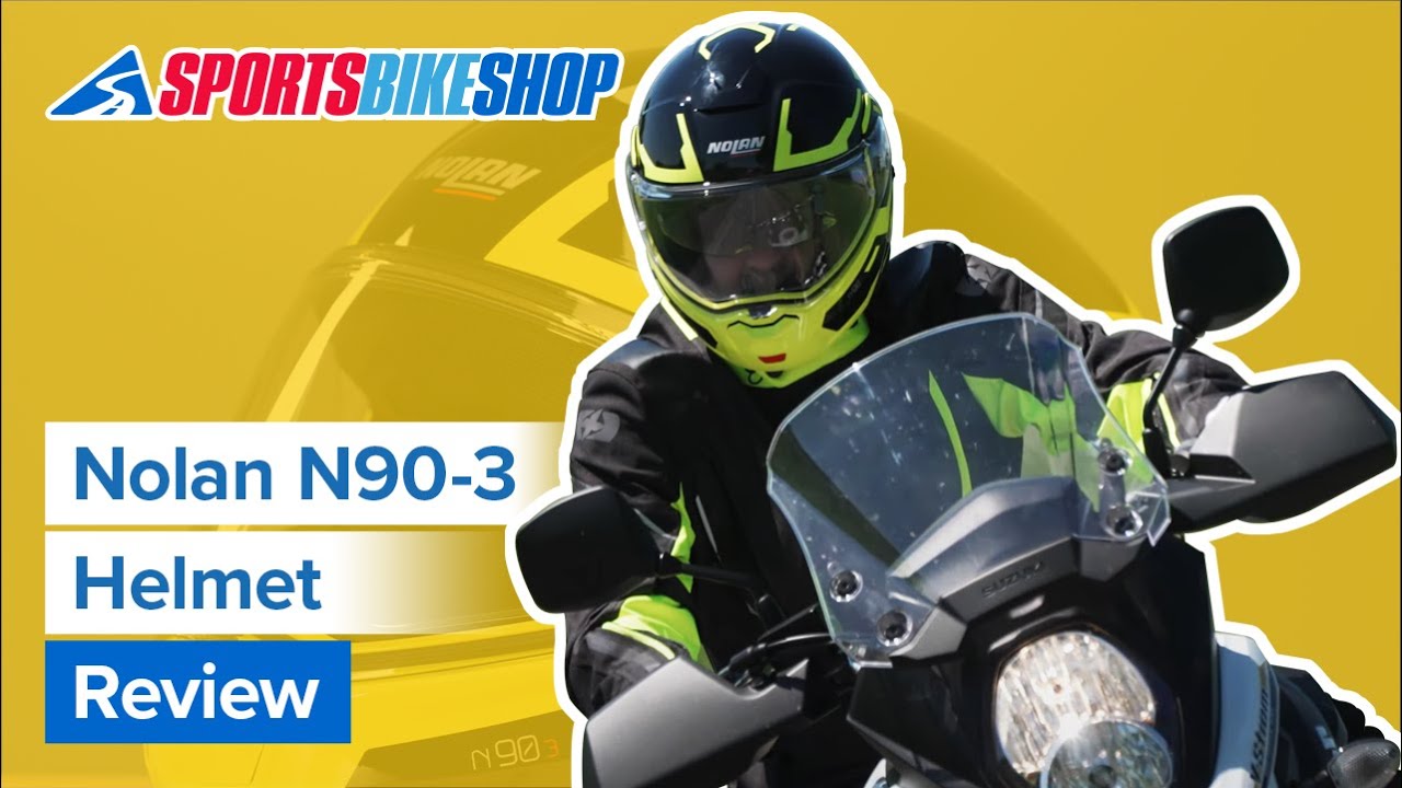 Nolan N90-3 flip-up motorcycle helmet review - Sportsbikeshop
