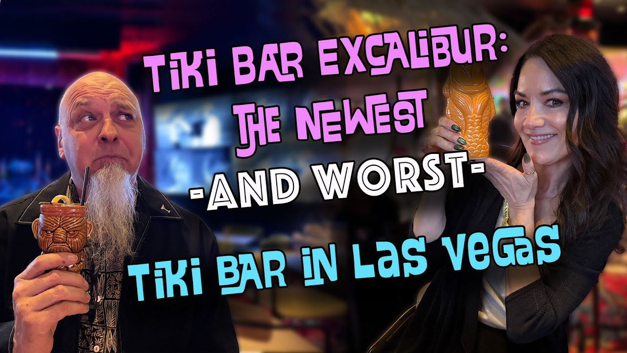 Обзор Tiki-бара в казино Excalibur | Дешевый декор, сладкие напитки, полное отсутствие атмосферы