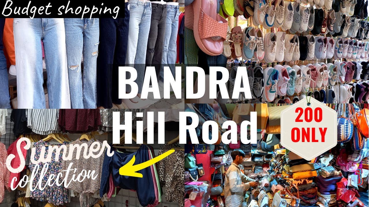 HILL ROAD BANDRA SHOPPING | Summer collection 2022| Bandra linking road shopping ,TRENDY TOPS &JEANS