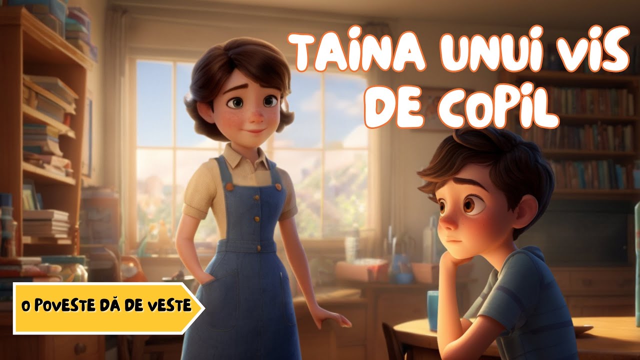 TAINA UNUI VIS DE COPIL#educatie,#andreeapetcan,#povesti #animation #povestiaudio #film