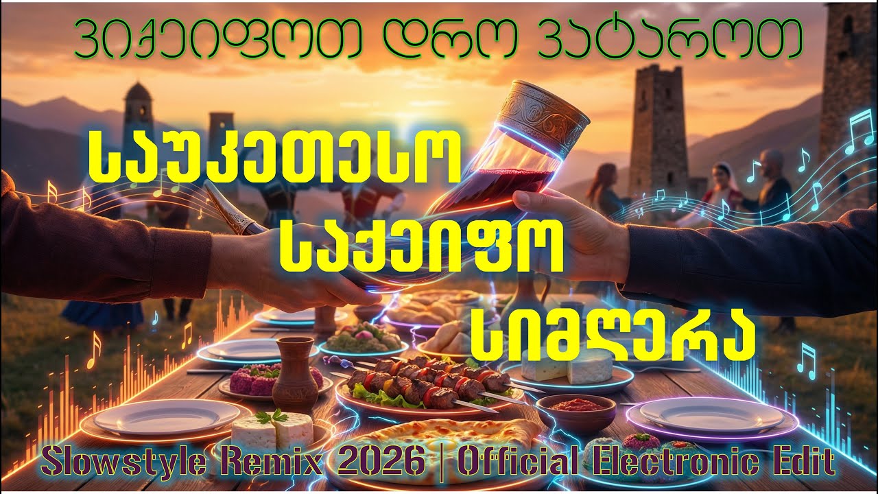ვიქეიფოთ დრო ვატაროთ - Viqeipot Dro Vatarot (Slowstyle Remix 2026 | Official Electronic Edit)
