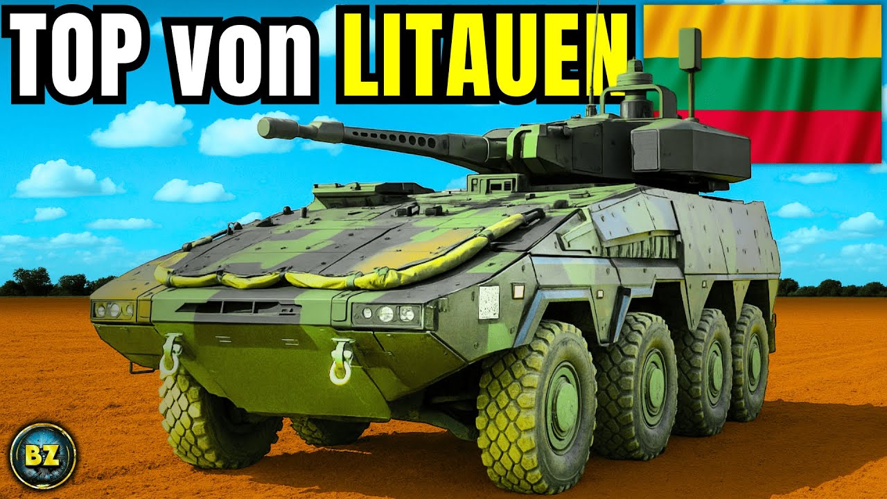 Litauen – Die 10 stärksten Militärfahrzeuge der litauischen Streitkräfte!