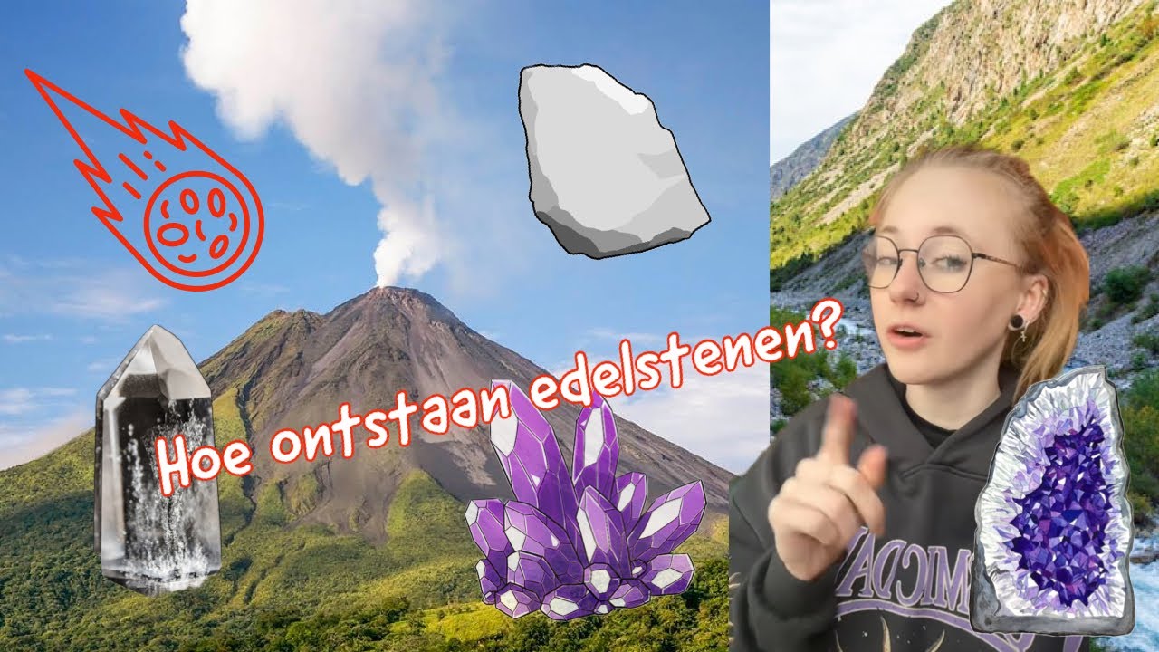 Hoe ontstaan edelstenen?