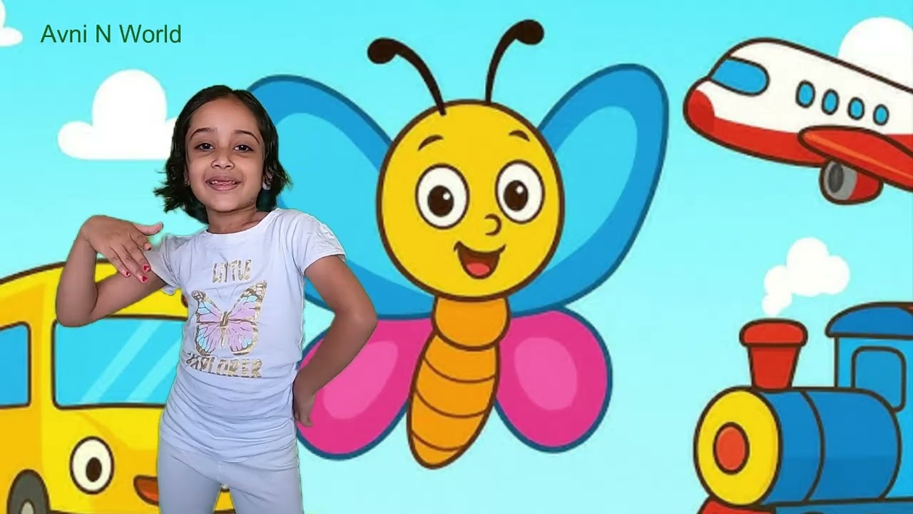 Titli Udi Bus Mein Chadi | तितली उड़ी | Hindi Rhymes for Childrens | Nursery Rhymes
