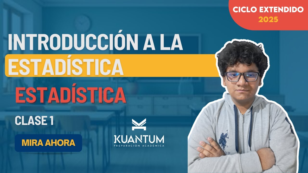 Clase 1: Introducción a la Estadística. Clases gratuitas #beca18
