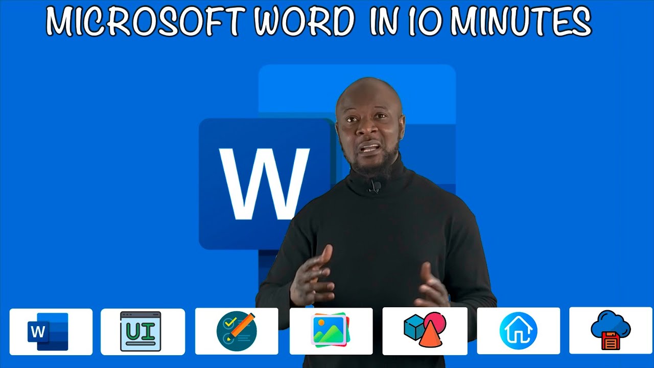 Microsoft Word In 10 Minutes. Beginner level tutorial microsoft #word