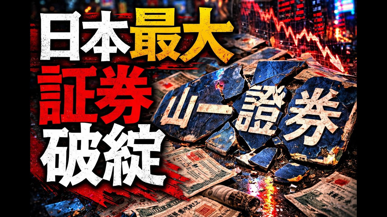 【戦後最大】2600億円はどこへ消えたのか｜山一證券破綻の真相【倒産劇】