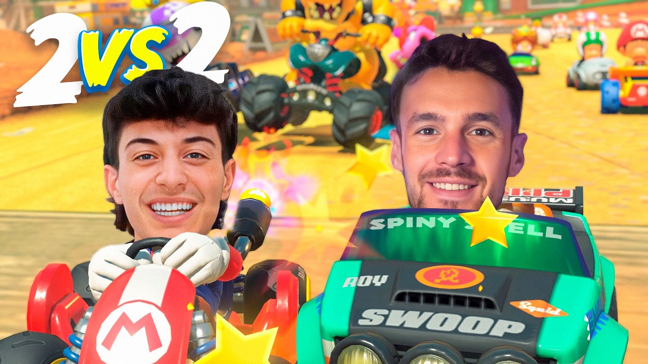 MI PRIMERA RANKED CON PACHE EN MARIO KART WORLD!! SE ROMPE EL EQUIPO!!