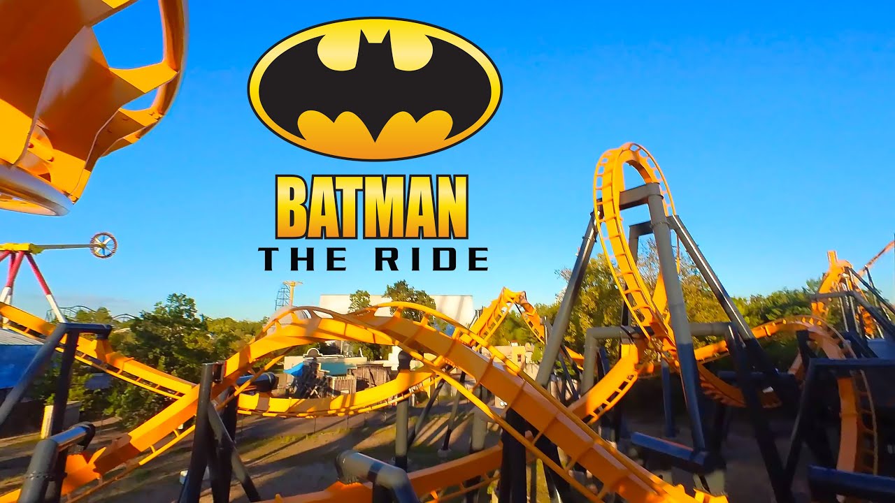 Batman : The Ride - ON RIDE - Six Flags Great Adventure