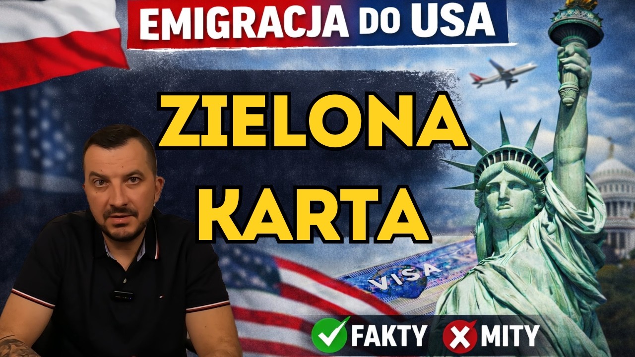 Legalnie do USA #4 | Zielona Karta | Wizy od EB-1 do EB-5 | Kto ma szanse i ile to trwa?