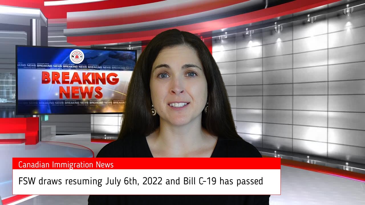 #CanadaImmigration2022 - FSW draws resuming July 6th?