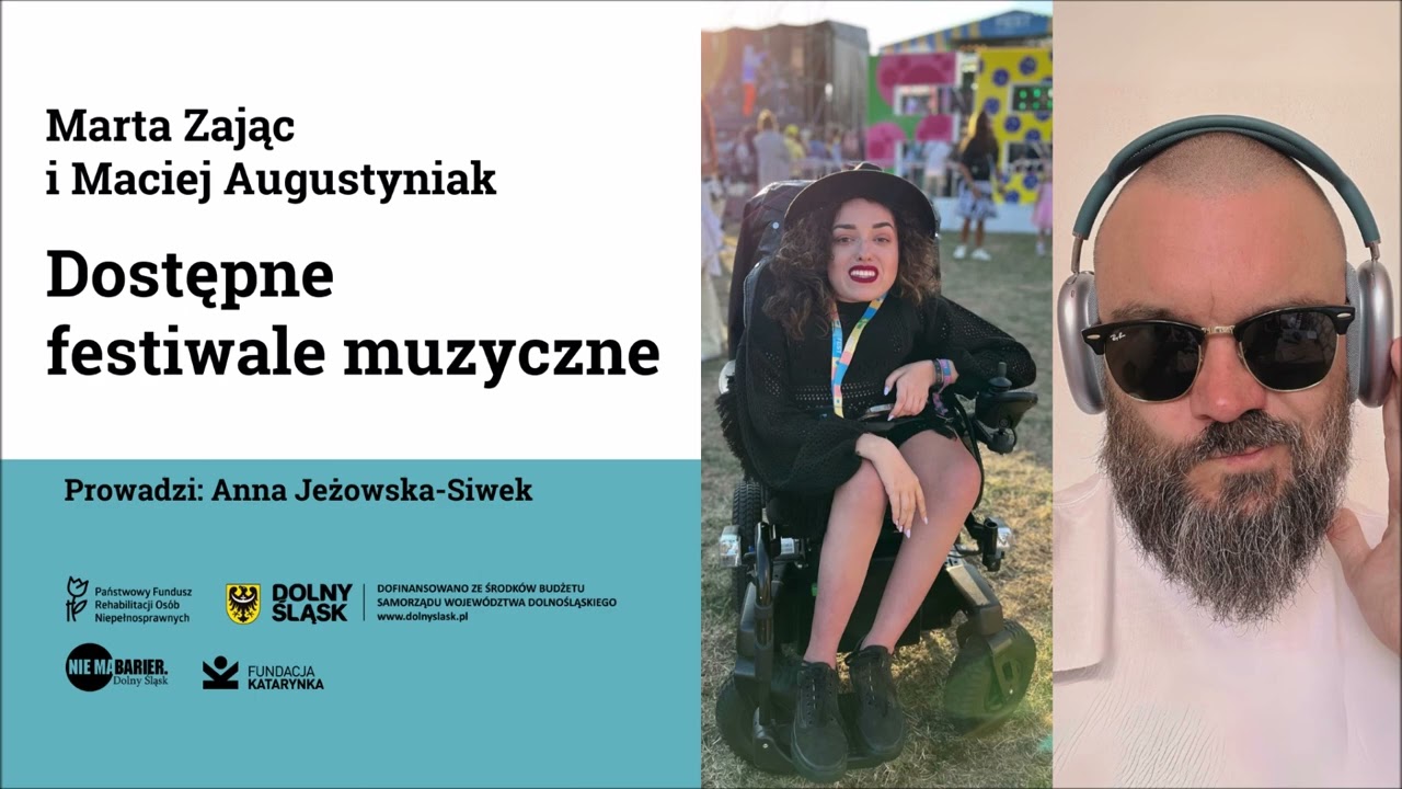 Marta Zając i Maciej Augustyniak. Dostępne festiwale muzyczne.