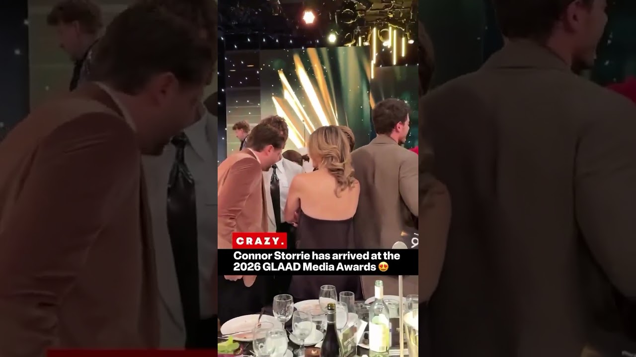GLAAD Awards 2026 ❤️ (Hudson couldn't attend 😔) #heatedrivalry #connorstorrie #glaadawards #fypシ