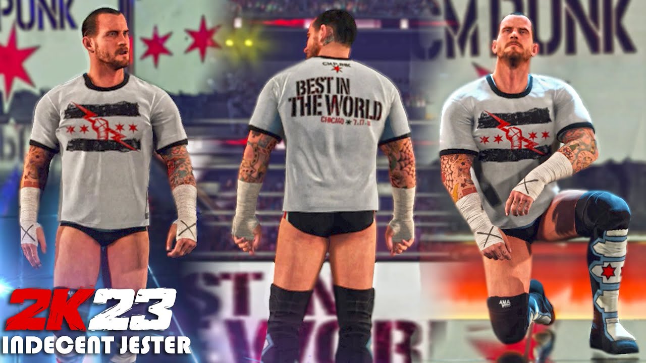 WWE 2K23 - CM Punk 2011 WWE w/ Cult of Personality Theme Song & Entrance Graphics! - WWE 2K23 Mods