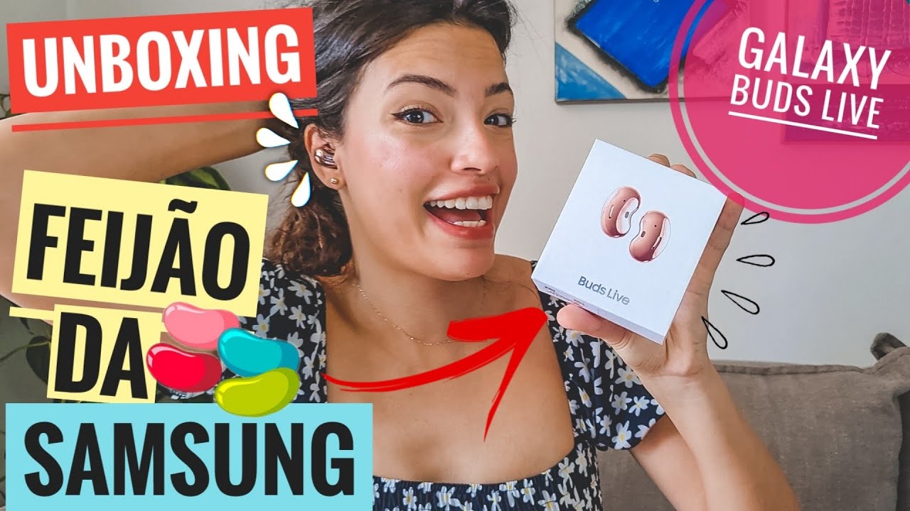Galaxy buds live| fone de ouvido Bluetooth Samsung é bom?
