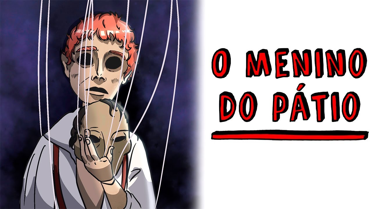 O menino do pátio 👣 História de terror | Draw My Life