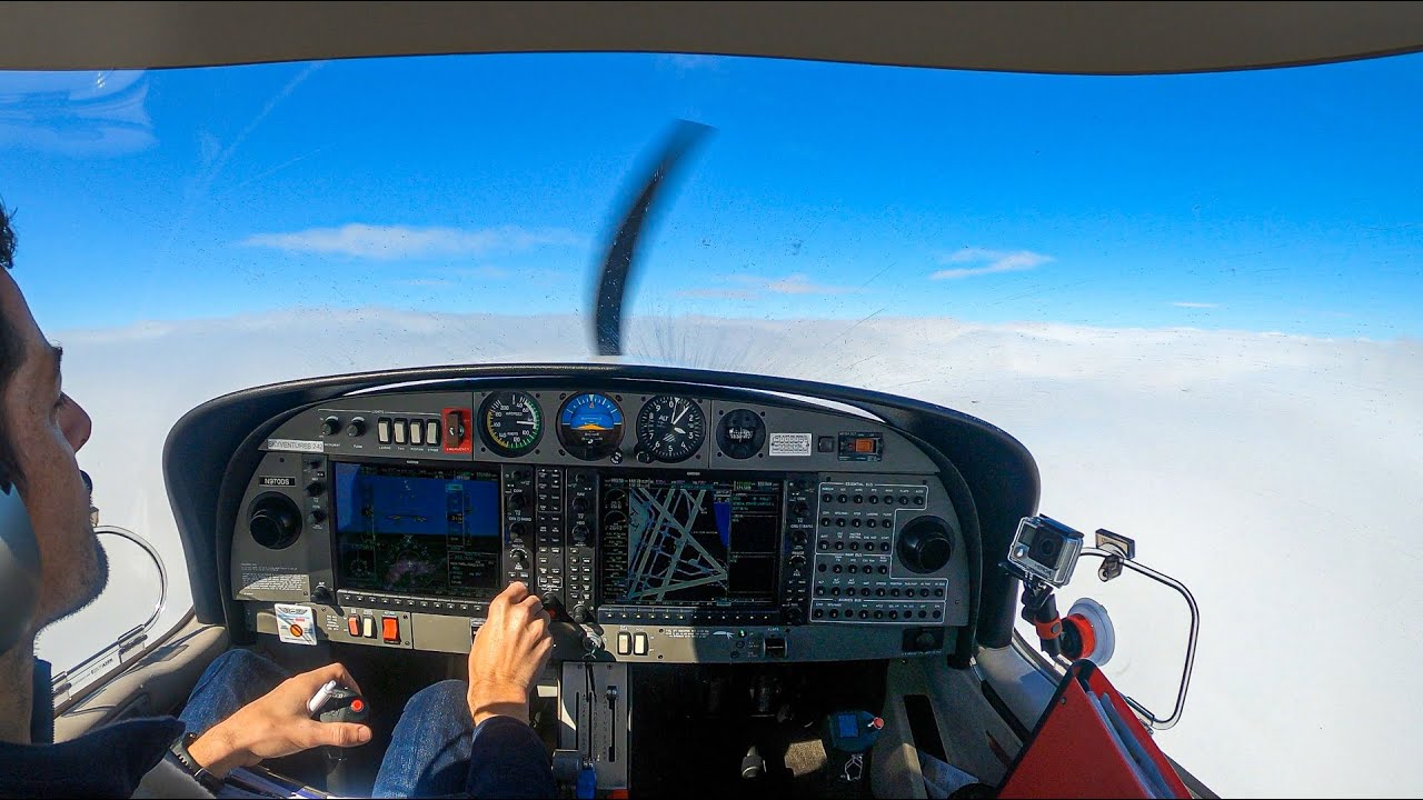 DA-40 IFR Flight from Boston Logan to Leesburg