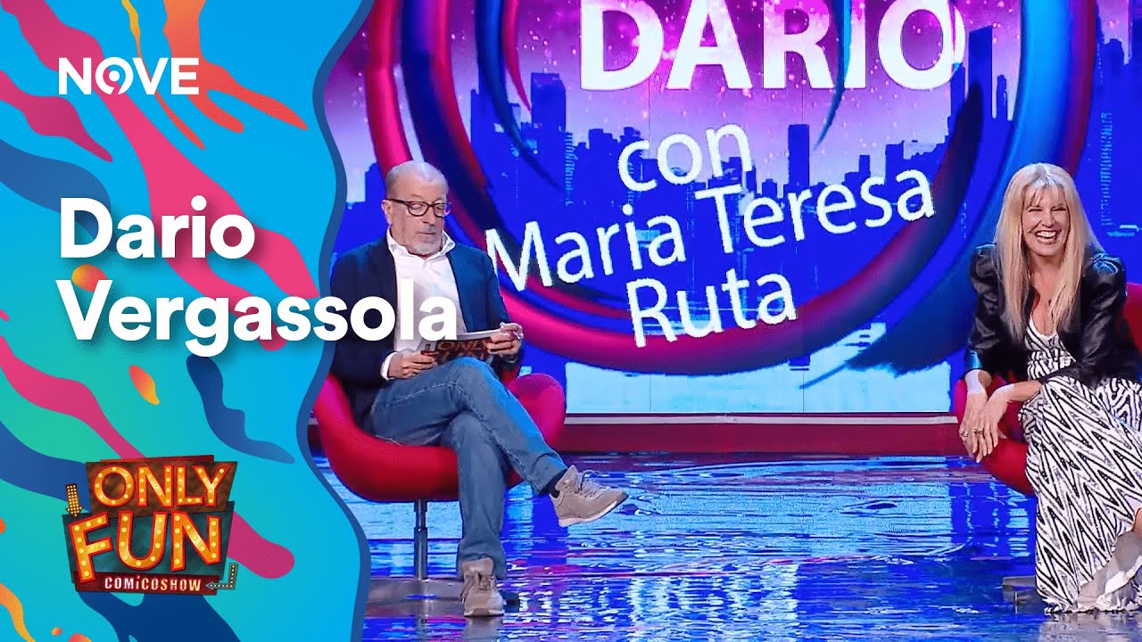 L'intervista di Dario Vergassola a Maria Teresa Ruta | ONLY FUN!