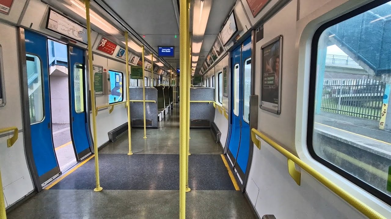 Onboard an Irish Rail Dart Train from Kilbarrack to Howth Junction & Donaghmede