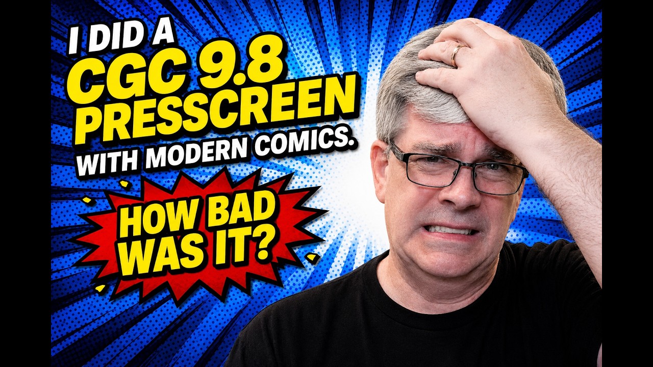 Я сделал прескрин CGC 9.8 для современных комиксов. Насколько всё плохо?