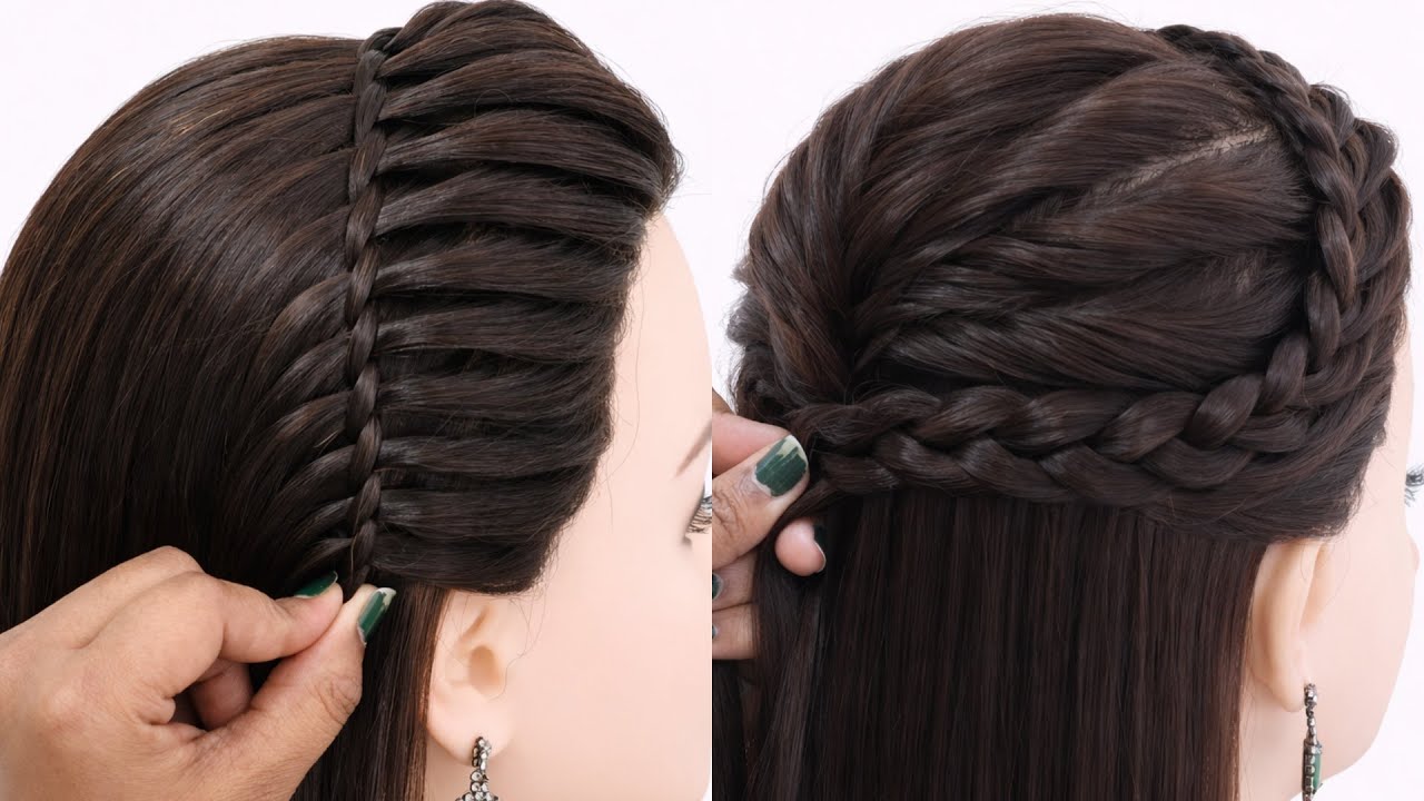 Quick & Cute Easy Hairstyles For Wedding & party | New hairstyle | hairstyle For Girls