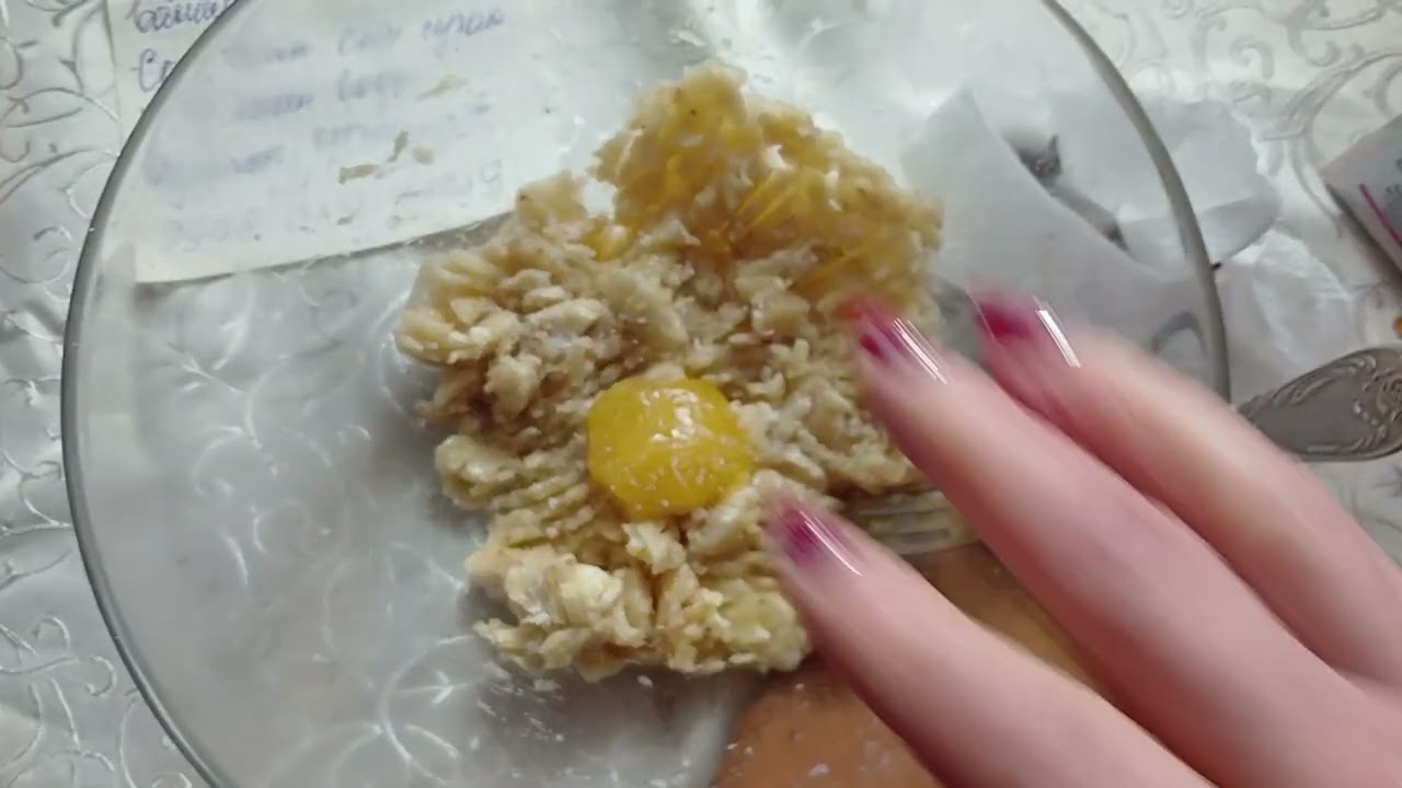 Овсяное печенье с бананом