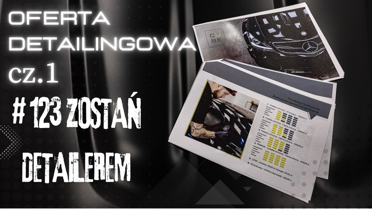 Na czym najlepiej zarobisz? Oferta w detailingu cz. 1 | odc. 123