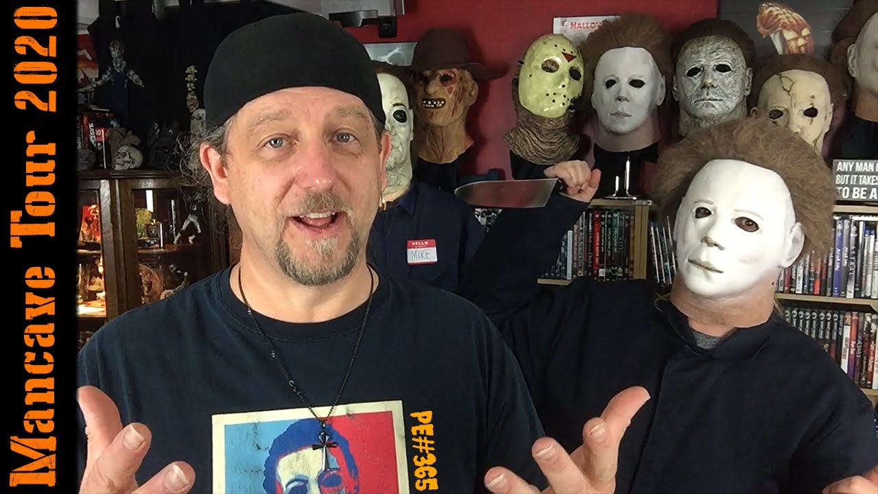 Take a Tour of My Horror Themed Man Cave and My Home Theater 2020!!! - PE #365