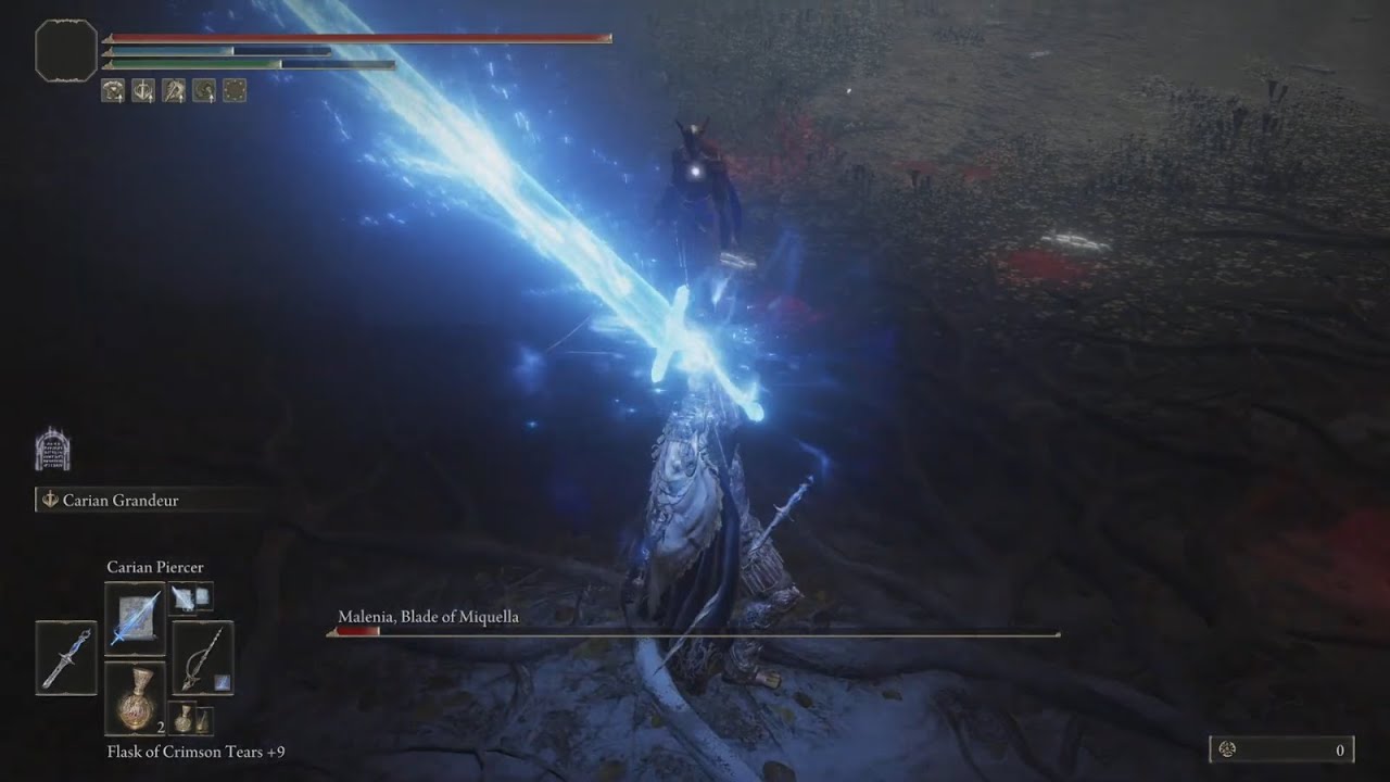 Elden Ring: Malenia vs Spell-knight