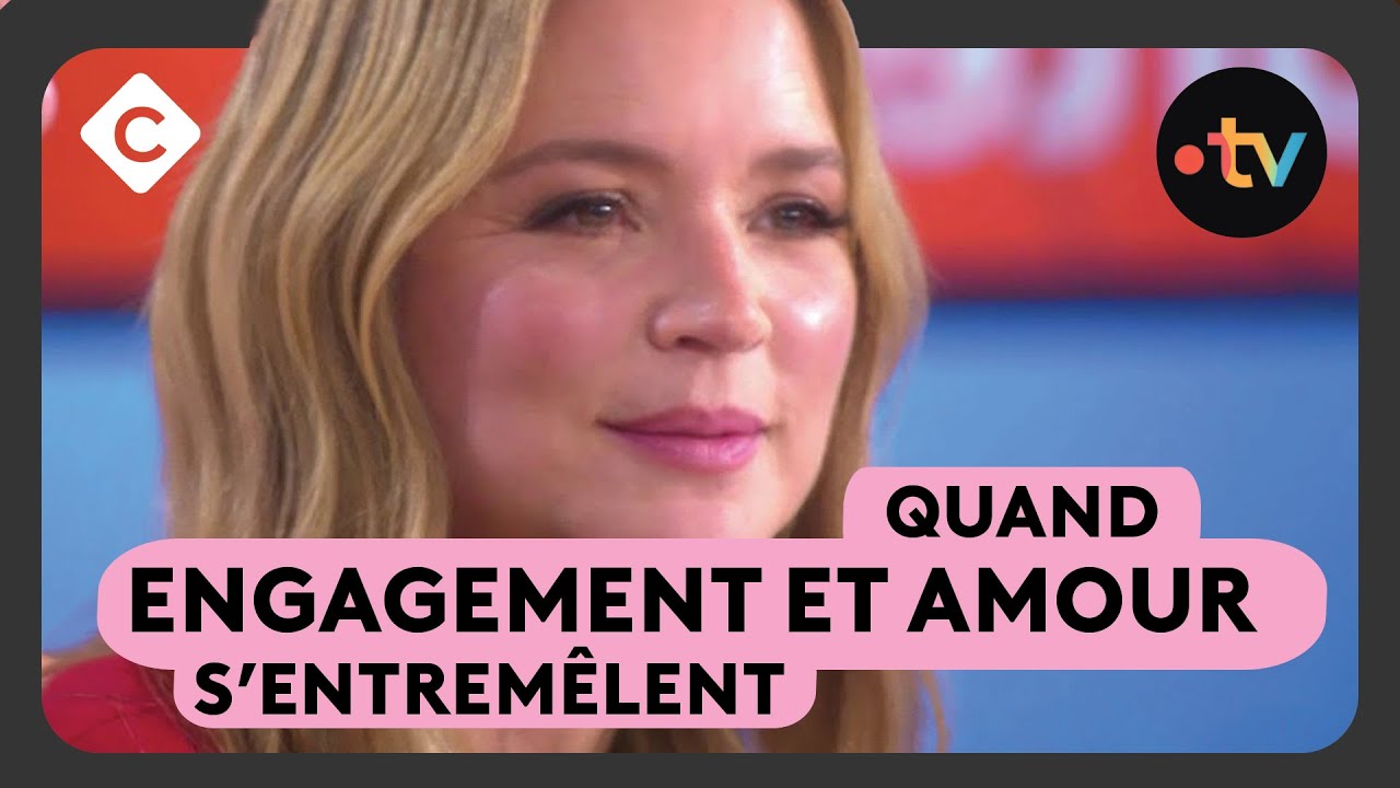 Virginie Efira en gilet jaune dans “Les braises”