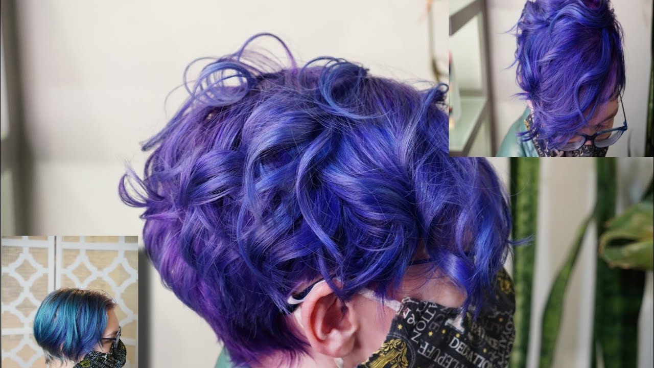 Watch Me Work|Dimensional Purple Pixie