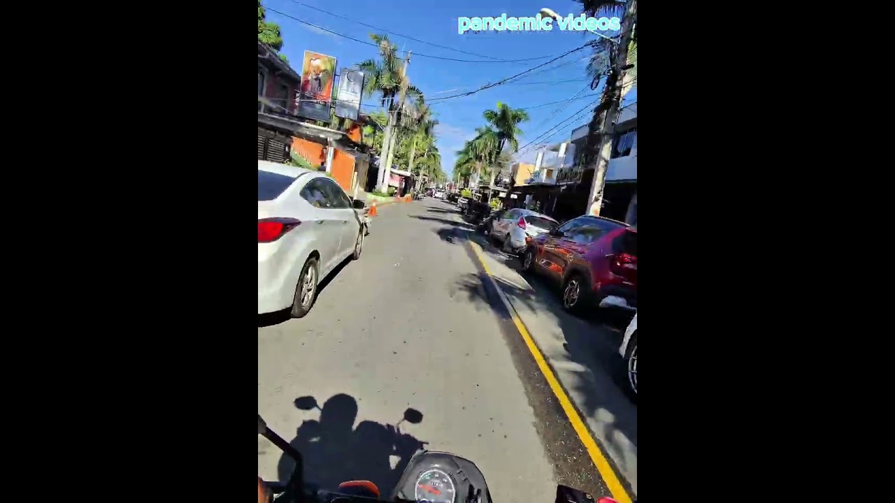 Sosua bike ride through town