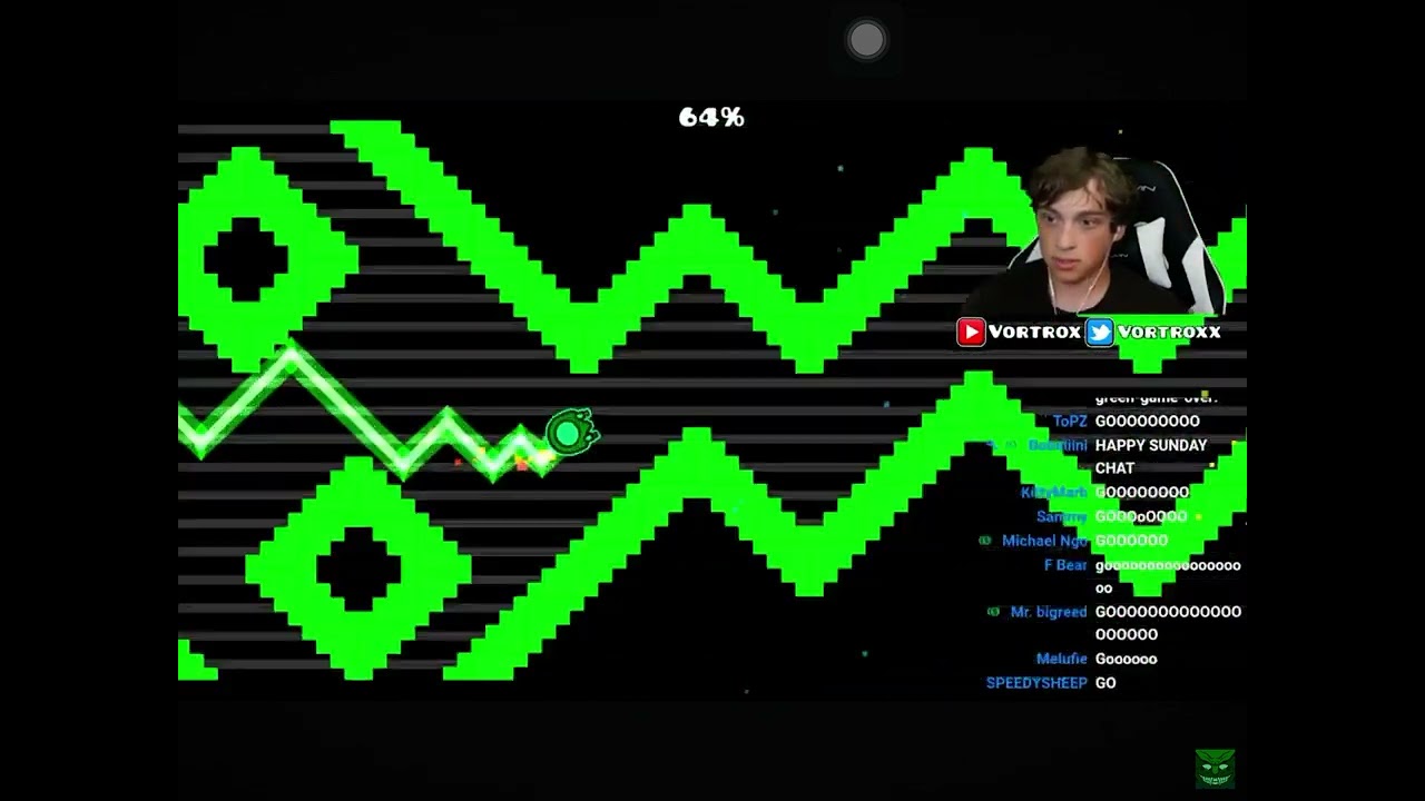 Vortrox beats retro circles in 2 attempts😱