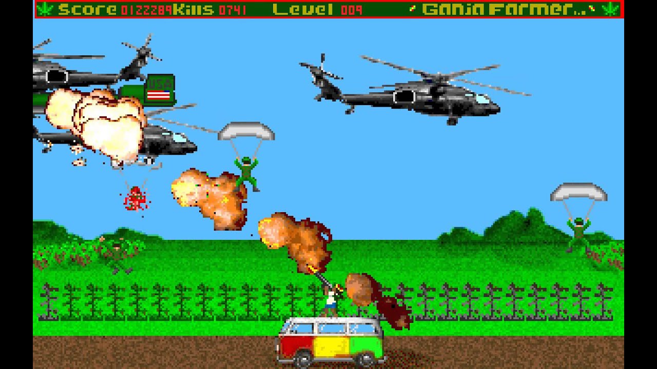 DOS Game: Ganja Farmer