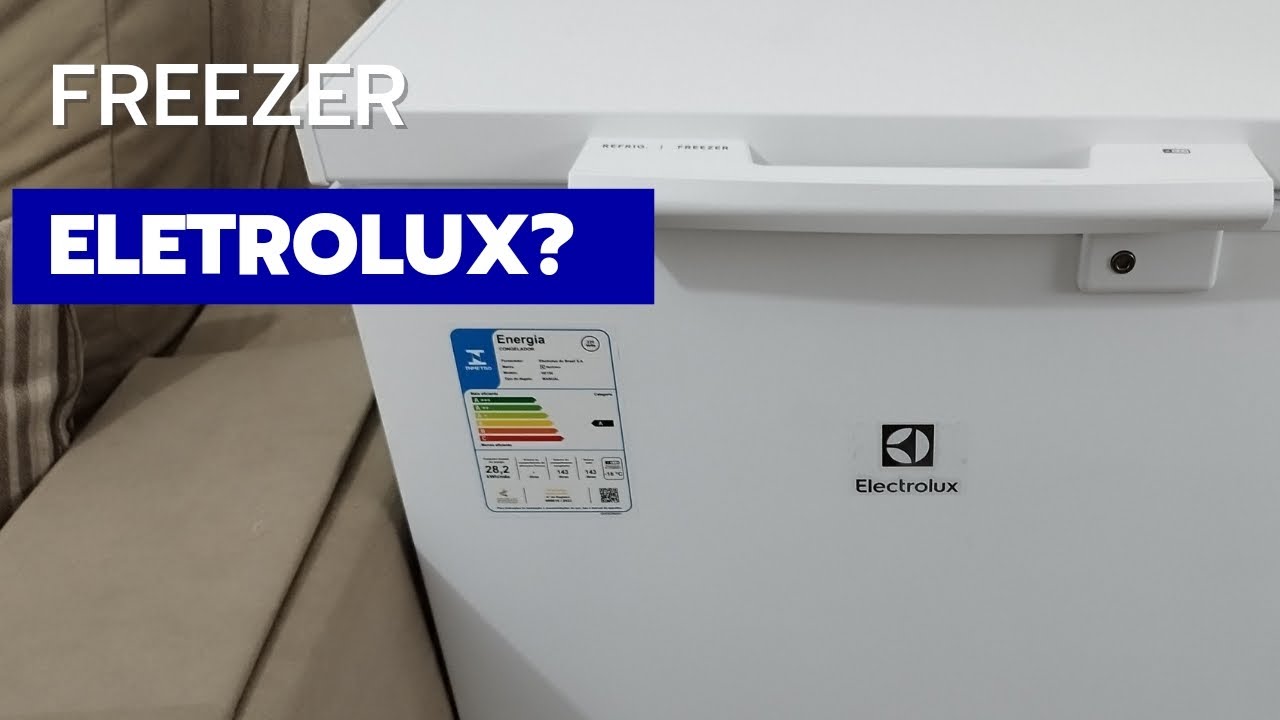 Porque escolhi o freezer Eletrolux de143L