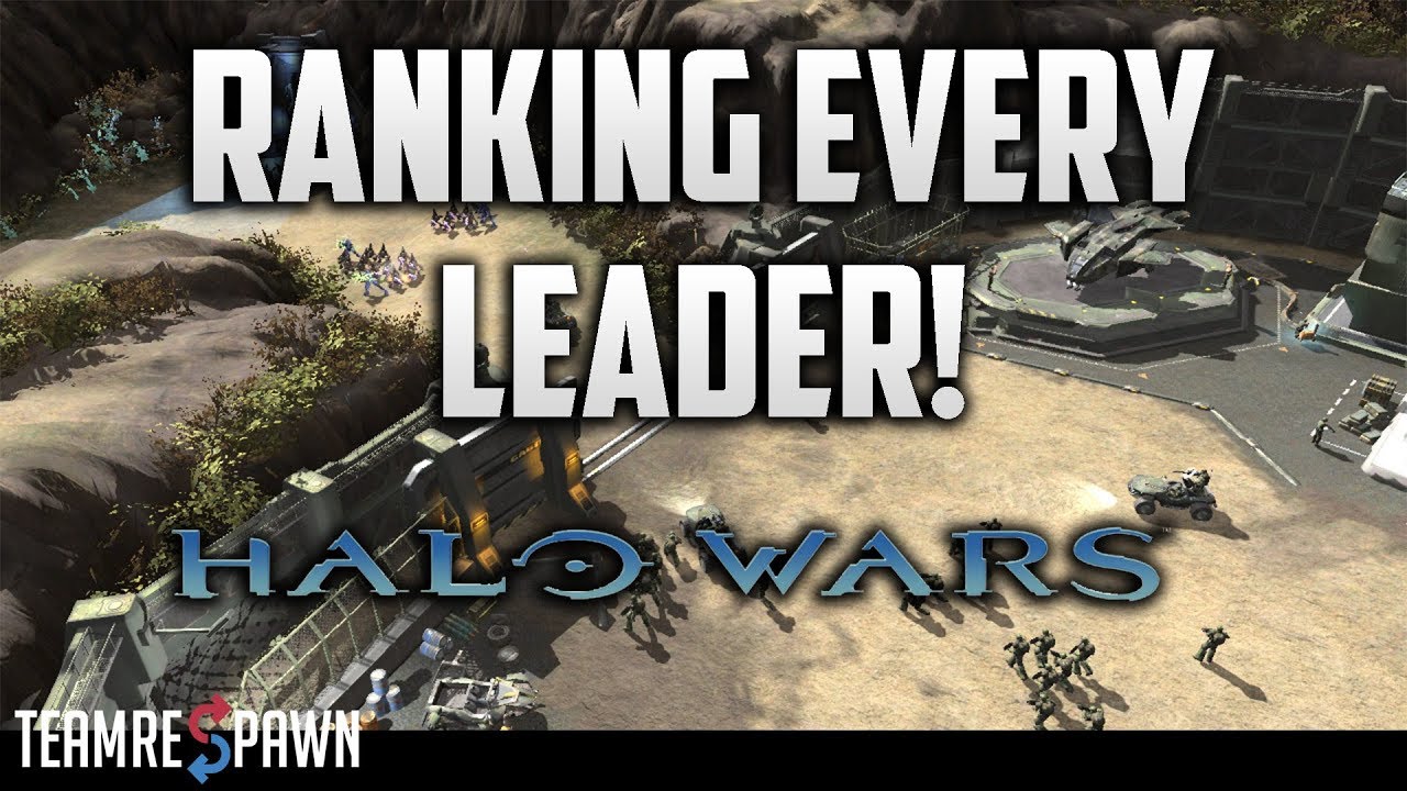 Ranking Every Halo Wars 1 Leader!
