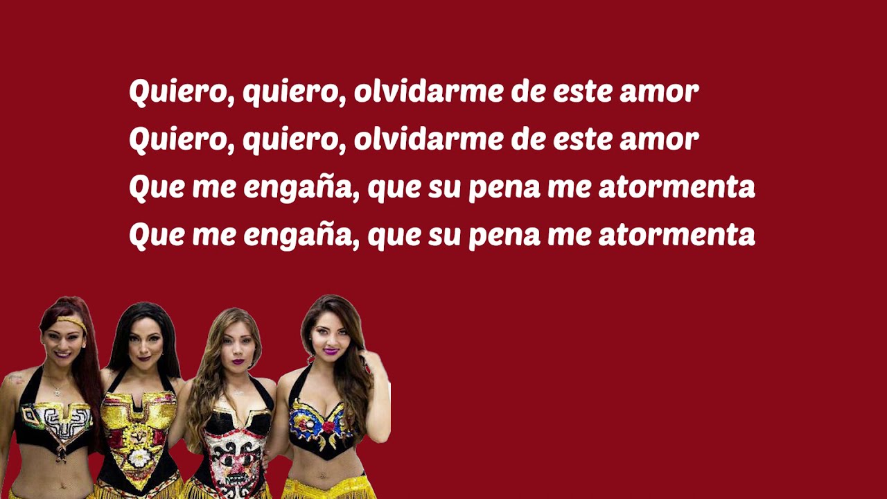 Imposible olvidarte - Agua Bella  (letra)