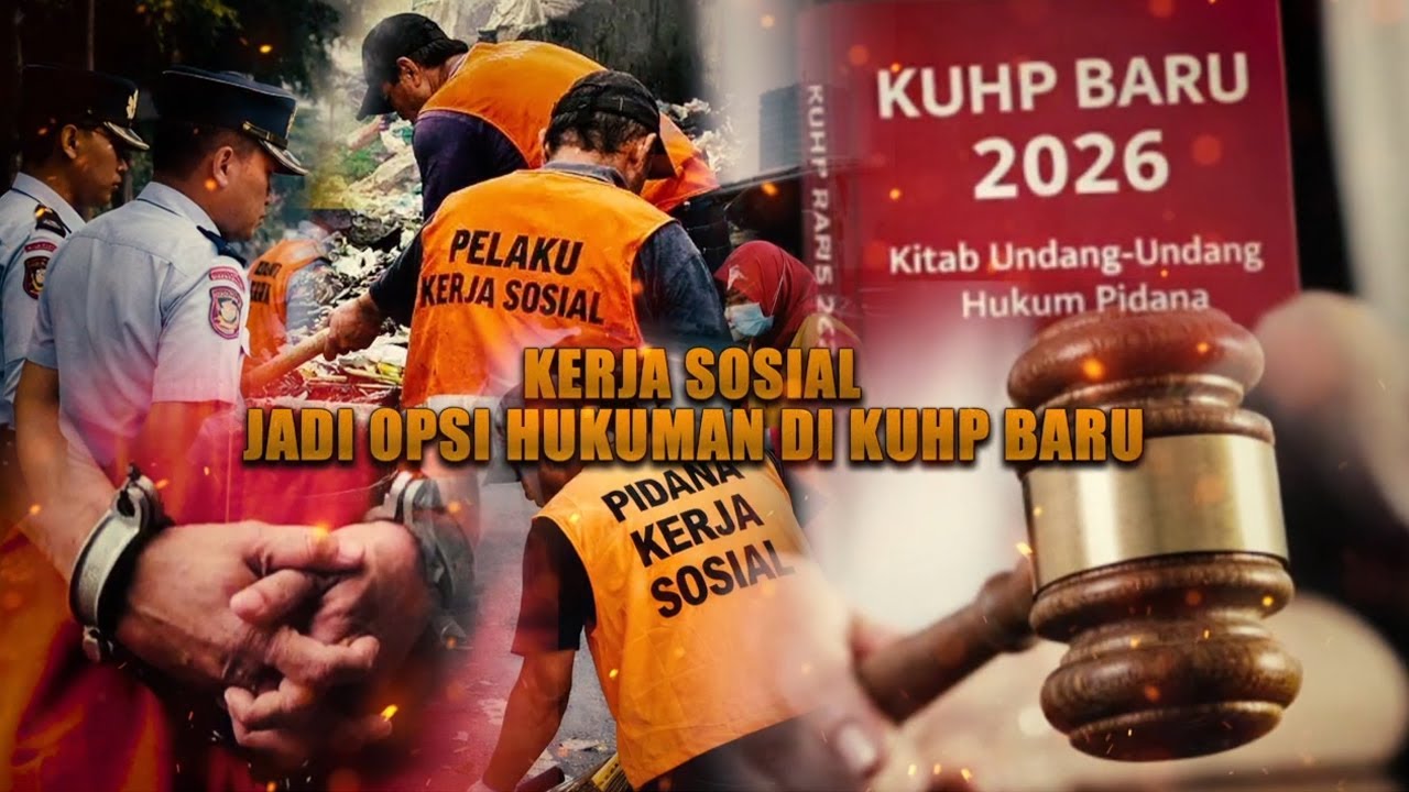 Kerja Sosial Jadi Opsi Hukuman Di KUHP Baru | AKIP tvOne