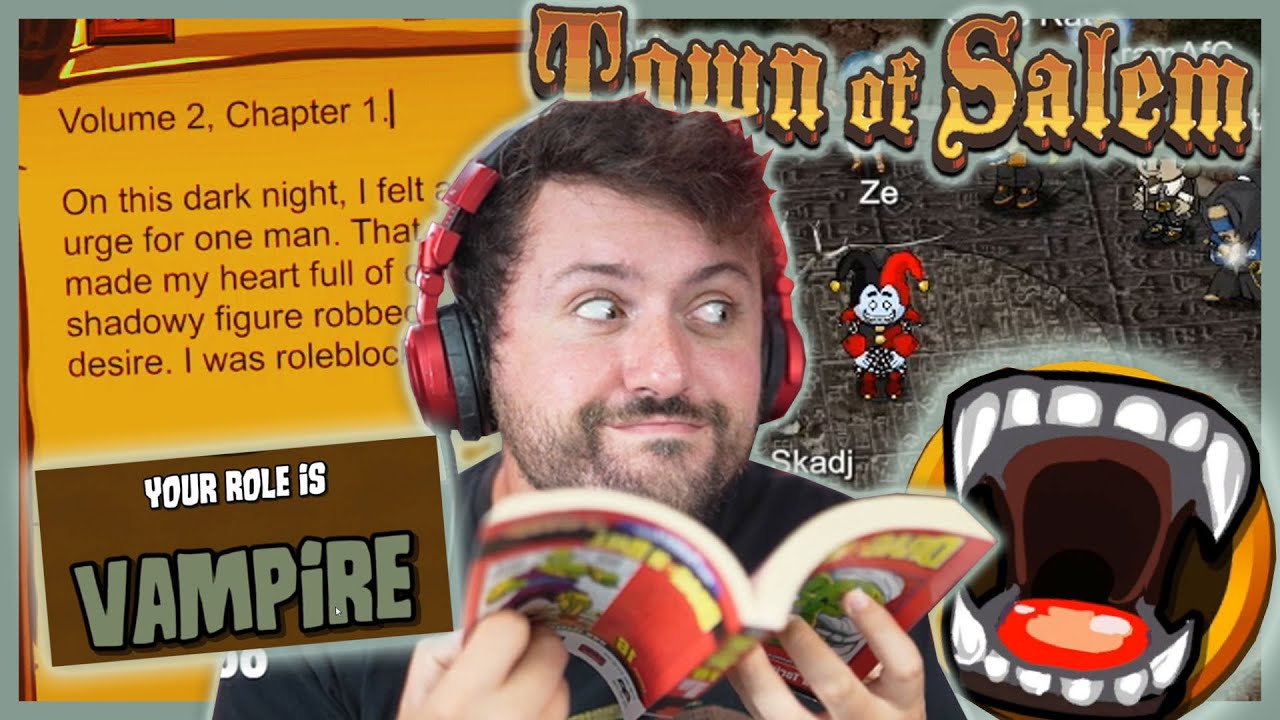Town of Salem but it becomes a Vampire Fanfiction | Town of Salem w/ Friends