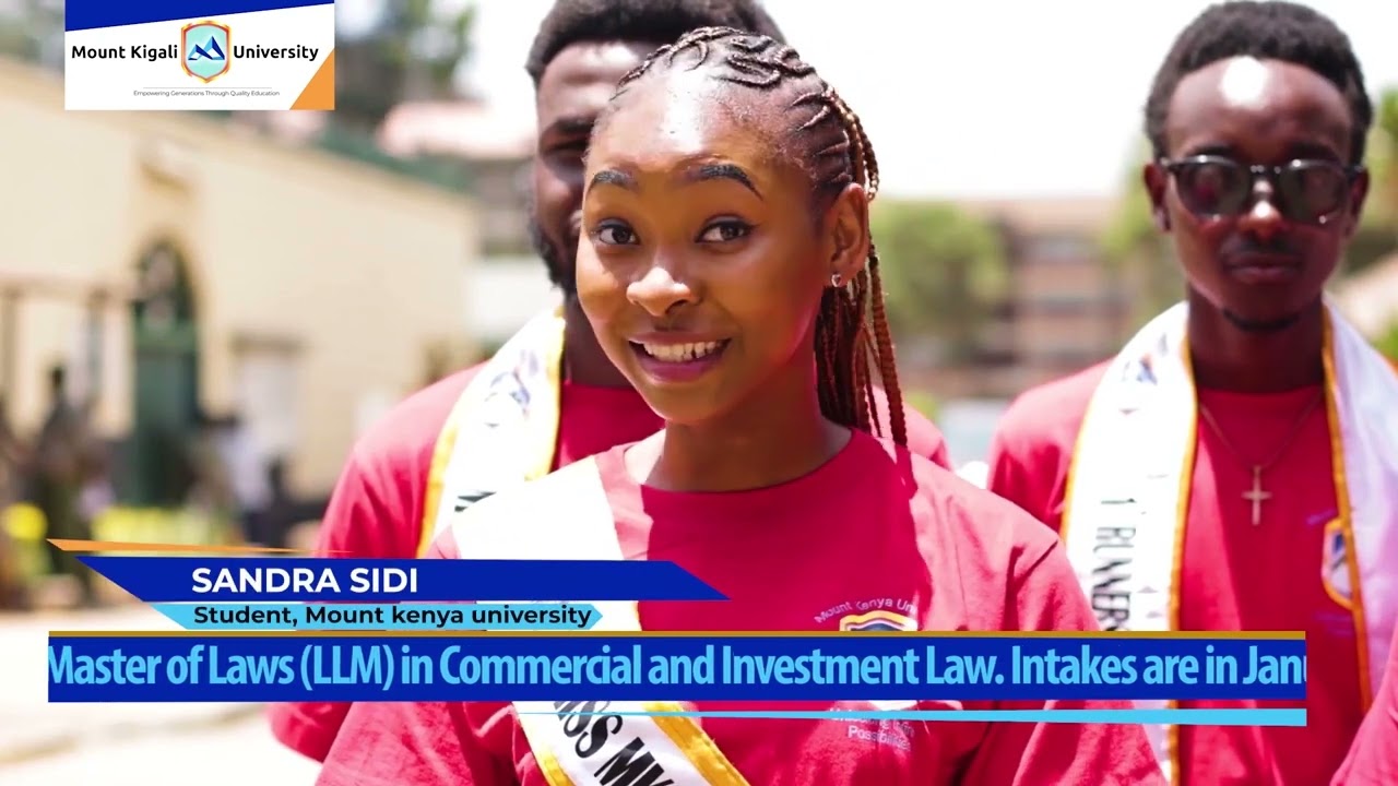 Mount Kigali University's Law students academic trip to Kenya